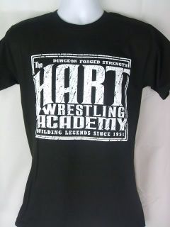 Bret Hart Wrestling Academy T Shirt Brett