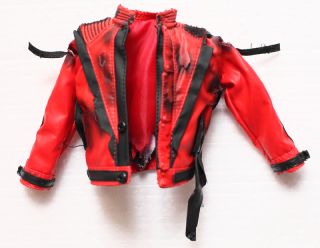 Hot Toys Michael Jackson MJ Thriller Burnt Jacket 1 6 New