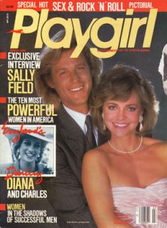 PLAYGIRL March 1986 SALLY FIELD Brian Pockar PRINCESS DIANA Stephen 