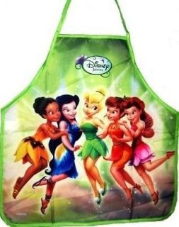 Tinker Bell Disney Fairies Child Kids Childrens Apron Smock ~ NEW