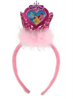 Disney Princess Mini Crown Headband Ariel Belle Cinderella Girls Women 