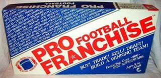 1987 Pro Franchise Football Game #2001 2 8 Players Age 8 & Up Build 