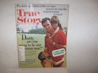 Vintage True Story Magazine March 1972 FC 142 pages Love Marriage Fine 