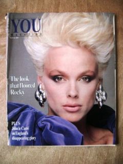 Brigitte Nielsen You Magazine UK Magazine 1987
