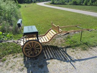  Horse Drawn Mini Pony Cart Carriage Buggy