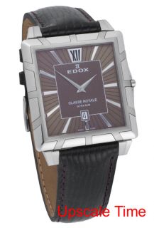 Edox Class Royale Ultra Slim Mens Watch 27029 3 Brin