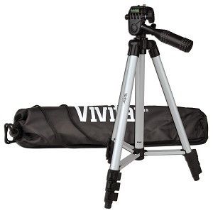   Camcorder Tripod w Bubble Level Carrying Case 681066492222