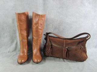   Lights Tami Taylor Connie Britton Lucky Brand Purse Davos Boots