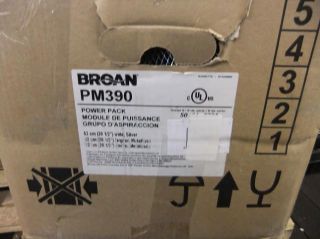 Broan PM390 Power Pack Range Hood Insert