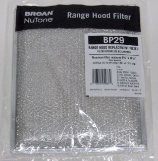 BP29 Broan Aluminum Range Vent Hood Filter for 97006931