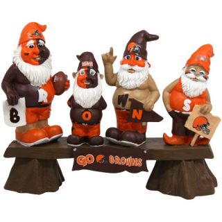 click an image to enlarge cleveland browns fan gnome bench garden 