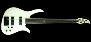 Carvin B2 Brian Bromberg 5 String Electric Bass Guitar White