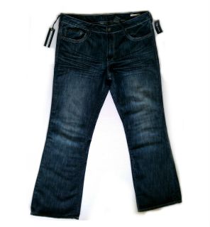 Buffalo Jeans Men Size 36x32 Model King Slim Boot Cut River Blue Wash 