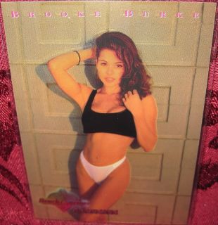 1997 Benchwarmer Chromium Chase Card 7 Brooke Burke