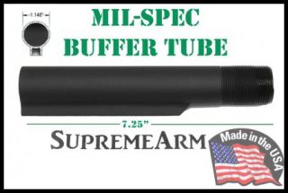 Mil Spec 6 Position Buffer Tube USA MADE Milspec