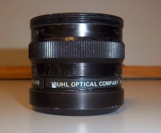 Buhl Optical Co 16mm Projector Lens Zoom Adapter V F L Lens Used Good 