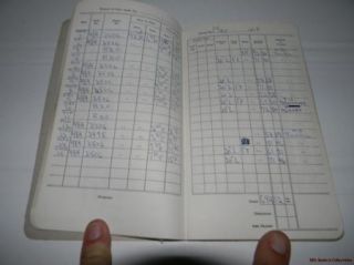 Time Books of w H Shefronick Brotherhood of Locomotive Engineers 1941 