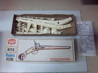   Life Like Dutch Flintlock Antique Pirate pistol model kit 09230