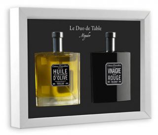   Estoublon Le Duo De Table Duet Olive Oil & Wine Vinegar Set Gift Boxed