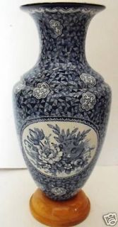 antique la royal bonn art vase flamand porcelain 19th c