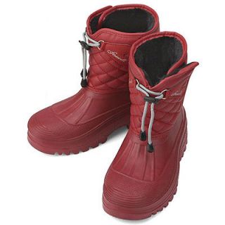 red warm waterproof winter snow rain womens boots us 7 5