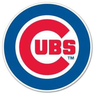 Chicago Cubs MLB Baseball Car Bumper Sticker 4 x 4