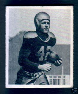 1948 Bowman 104 Bruce Smith Green Bay Packers
