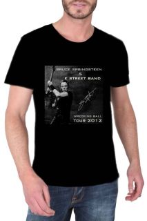 NEW Bruce Springsteen Wrecking Ball Tour 2012 Black tee shirt S M L XL 