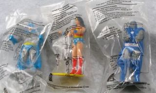 SEALED 1988 Burger King Batman Darkseid Wonder Woman Toys