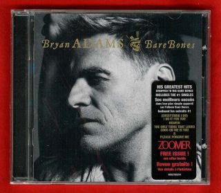 Bryan Adams Bare Bones 2010 Greatest Hits CD (20 tracks) New 