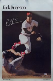 Rick Burleson 23x35 Boston Red Sox MLB SI Poster 1978