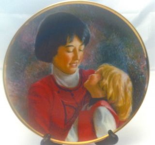   Joy of Motherhood William Bruckner Le Collectors Heirloom Plate