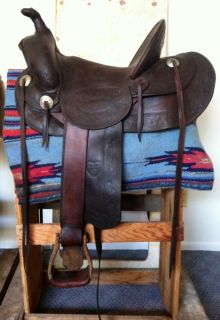 Saddle 14 15 Vintage Brydon Brothers Hollywood 1910s 1920s Western 