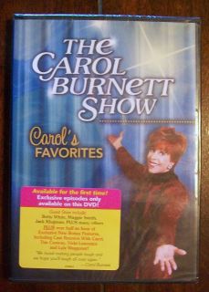 The Carol Burnett Show Carols favorites DVD 2012 Exclusive Episodes on 
