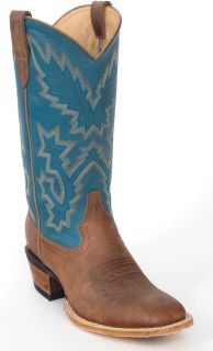 Rocky Womens 12 Western Leather 4421 Techno Ride Pueblo Cowgirl Boots 