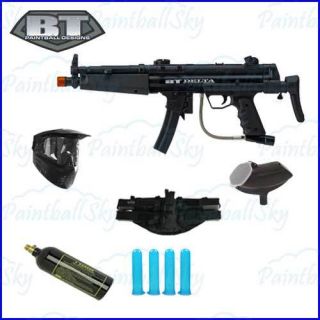 BT Delta Tactical Paintball Marker Gun CQB Sniper Package with GXG 4 1 