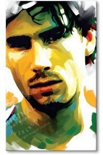 Jeff Buckley Original Signed Canvas Painting 30 x 18