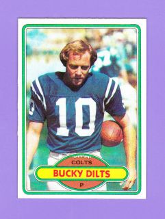  1980 Topps Bucky Dilts 219 Colts NM
