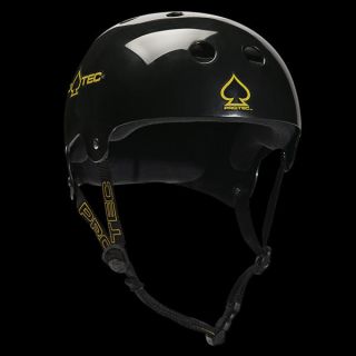 Pro Tec Classic Bucky Lasek Plus Gloss Black Skateboard Helmet Choose 