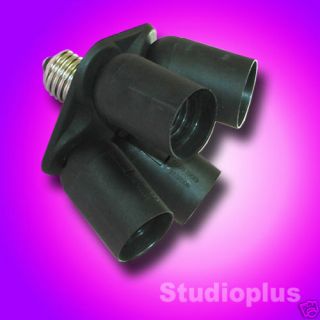 in 1 Lamp Socket Adapter Convert 1 Bubl to 4 Bulbs