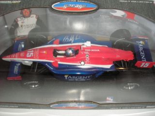 2006 BUDDY RICE autographed 1 18th DIECAST INDY CAR GREENLIGHT 