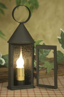 New Paul Revere Mini Butner Electric Lantern Night Light Primitive 