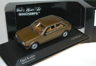 Minichamps Opel Kadett D Coupe Braun 1979 1 43 OVP