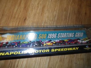 1996 Indianapolis Indy 500 Race Starting Grid Micro Machines New Mint 