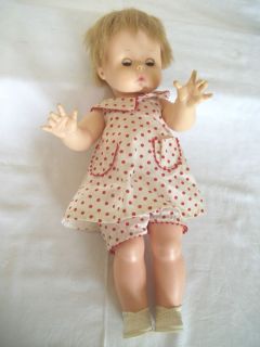  Effanbee Button Nose Baby Doll 1968