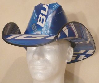Bud Light Beer Box Cowboy Hat Party NASCAR Frat Stetson
