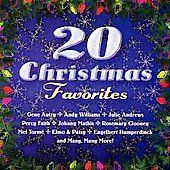20 Christmas Favorites CD Andy Williams Julie Andrews Percy Faith 