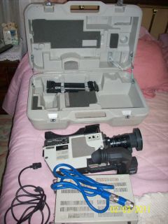 Sony DXC M2 Studio Cam with Case and Accessories for Parts Working 