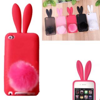 Rabbit Rubber Silicone Skin Case Cover for iPod Touch 4th 4Gen Hot 