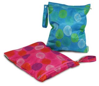 Bumkins Waterproof Reusable Washable Zippered Wet Bag